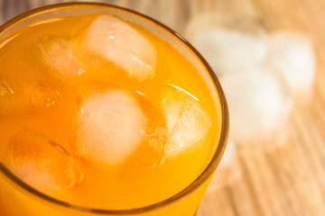  Orange juice with ice
