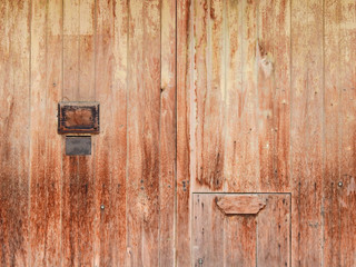 old wood wall home