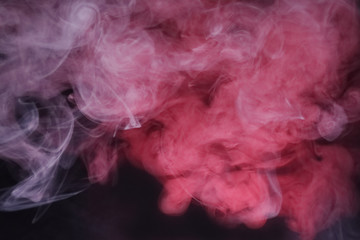 Background of abstract colored smoke. Star nebulae.