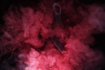 Background of abstract colored smoke. Star nebulae.