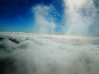 Obraz na płótnie Canvas Teneriffa aus der Luft