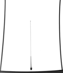 Car radio antenna mast