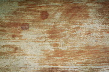 top view of old table wood texture background
