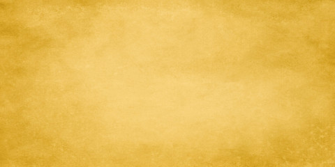 Gold wide grunge vintage paper.