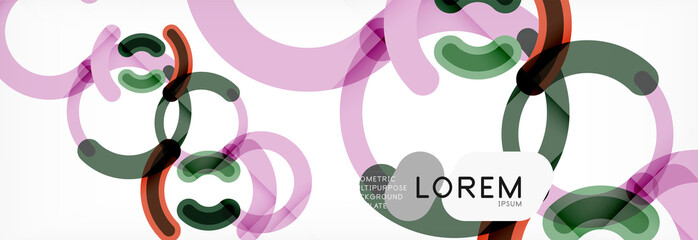 Circular lines design background