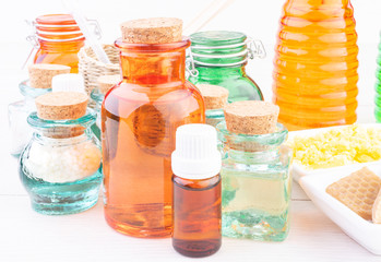 Ingredient for making personal skincare products - oils, wax, emulsifiers, hydrolates