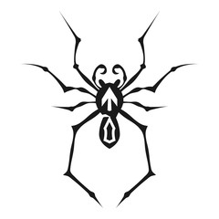 Decoration spider icon. Simple illustration of decoration spider vector icon for web design isolated on white background