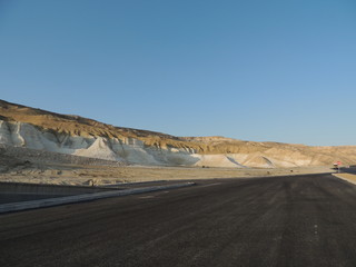 road in desert