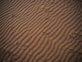 Curve of sand