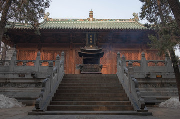 Fototapeta na wymiar Shaolin temple is a one of the Buddha temple, Luoyang Henan/China.