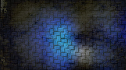Fototapeta na wymiar Black and Blue Texture Background Image