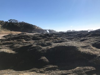 Seaside Rocks in Miura Peninsula, Kanagawa, Japan	