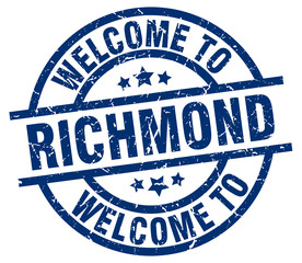 welcome to Richmond blue stamp