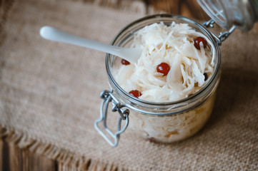 sauerkraut fermented food Cabbage Salad