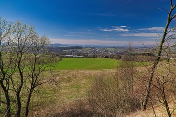 Obraz premium blick auf annaberg-buchholz