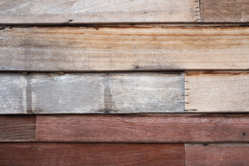 Naklejka premium Vintage old wooden texture for background