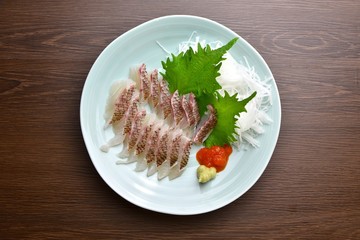 鯛の刺身