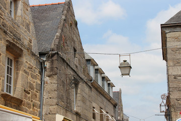 Houses in Concarneau (Brittany - France)