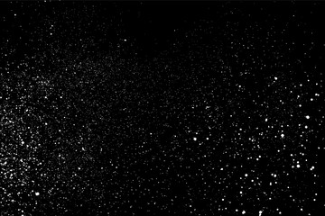 Grain abstract  texture isolated on black background. Noise design element. Distress overlay textured. Vector illustration,eps 10.