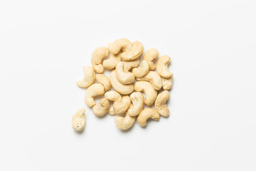 Composition of dry cashew