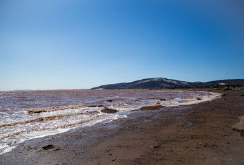 Hiking along Petitcodiac Riveк New Brunswick Canada