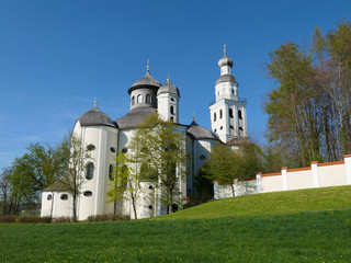 Bayern - Wallfahrtskirche in Sielenbach