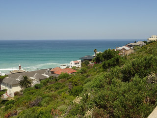 Fototapeta na wymiar Muizenberg Beach, Cape Town, South Africa