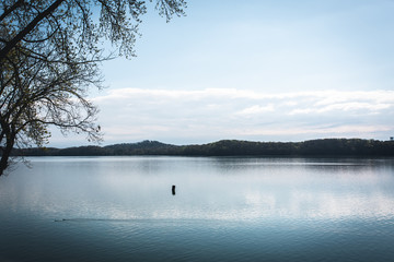 Obraz na płótnie Canvas Beautiful Blue Lake View