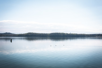 Beautiful Blue Lake View