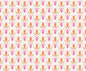 Vintage Seamless Geometric Pattern. Abstract Vector Background. Art Deco Texture.