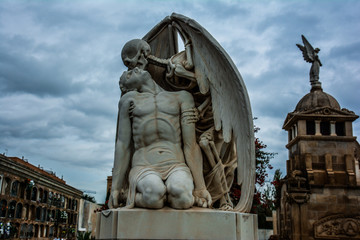 Obraz premium El beso de la Muerte