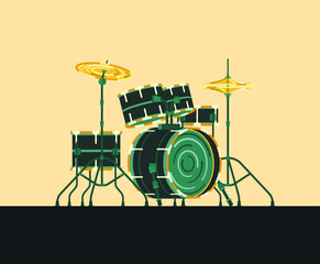 Musicial instrument Drums