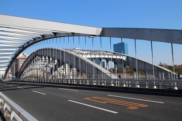 Obraz premium 大阪の桜並木