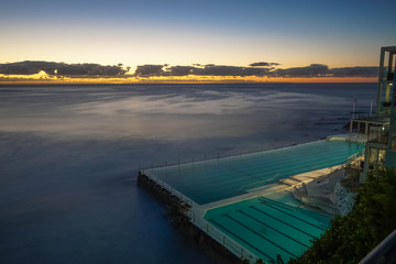 Fototapeta premium sunset on the beach