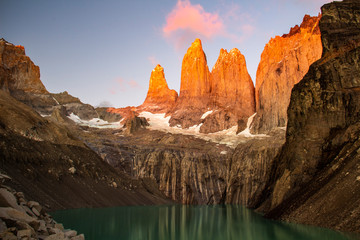 Parco Nazionale Torres Del Paine, Patagonia, Cile
