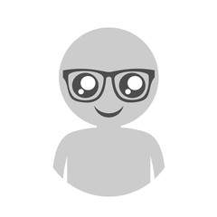 people with glasses icon
