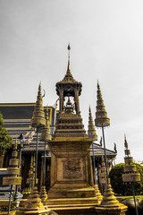 Fototapeta premium Wat Phra Kaew, commonly known in English as the Temple of the Emerald Buddha or grand palace is regarded as the most sacred Buddhist temple in Thailand
