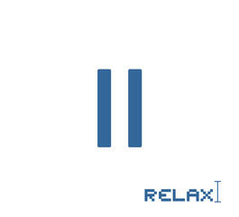 flat pause icon