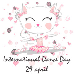International Dance Day concept. April 29