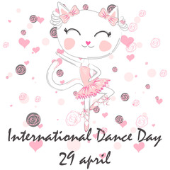 International Dance Day concept. April 29