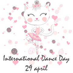 International Dance Day concept. April 29