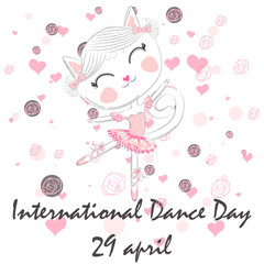 International Dance Day concept. April 29