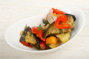 Steamed vegetables