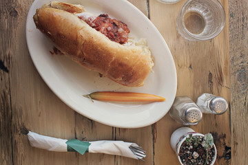 meatball sandwich