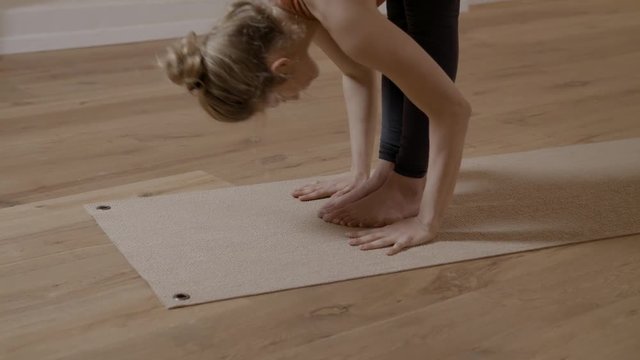 Women Doing Yoga 