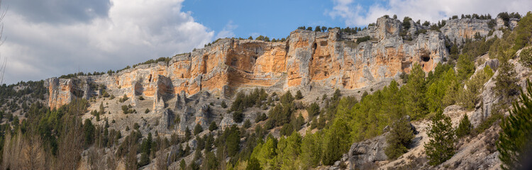 Fototapeta na wymiar spectacular rocks in the Spanish mountains