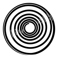 Shock spring icon. Simple illustration of shock spring vector icon for web design isolated on white background