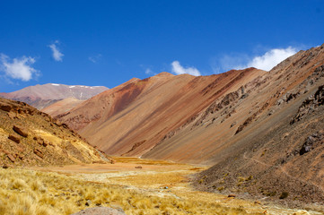 the rainbow mountain of 7 colors, Jujuy, Argentina
