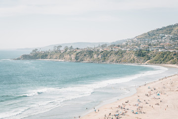 View of Salt Creek Beach, in Dana Point, Orange County, California