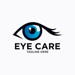 eye logo design template